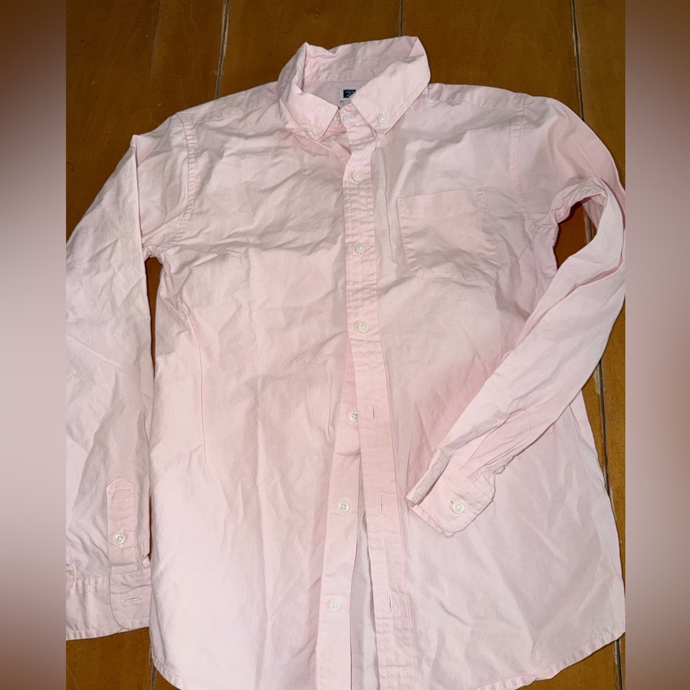 Janie & jack  Pink Button-Down Shirt